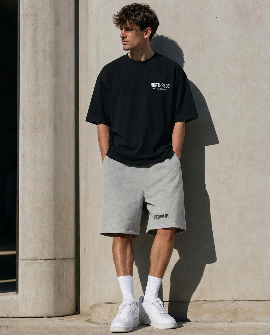 NORTHBLOC oversized shorts